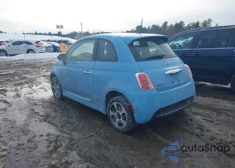 2016 Fiat 500E Battery Electric from USA, damaged, VIN 3C3CFFGE9GT221985